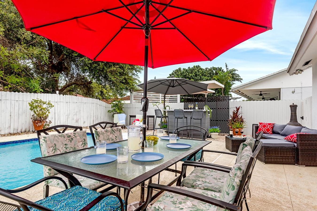 Bright Villa, Heated Pool, 2 Kings, By Everglades, Biscayne & Keys Homestead Exterior photo